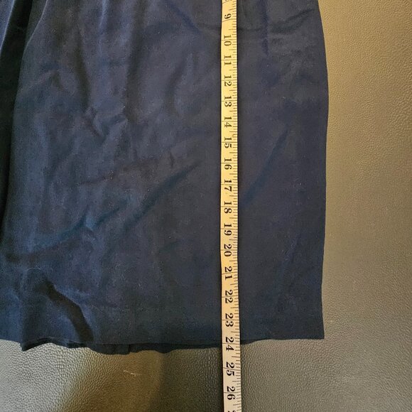 Theo Miles Silk Blue Skirt - Picture 4 of 6